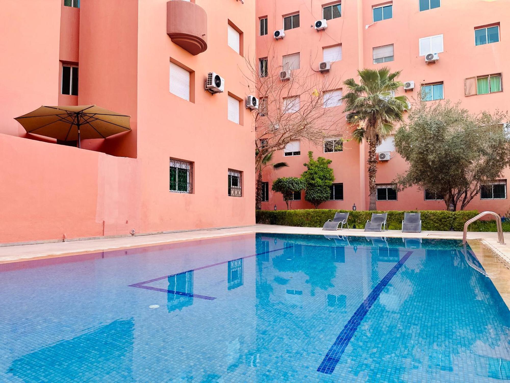 מרקש 5 Minutes De La Gare Et Centre Ville Piscine Parking מראה חיצוני תמונה